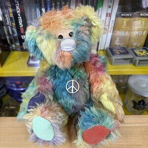 Ashton Drake Teddy Bear Rainbow Guthrie Artist Debbi Henretty Signed #1074